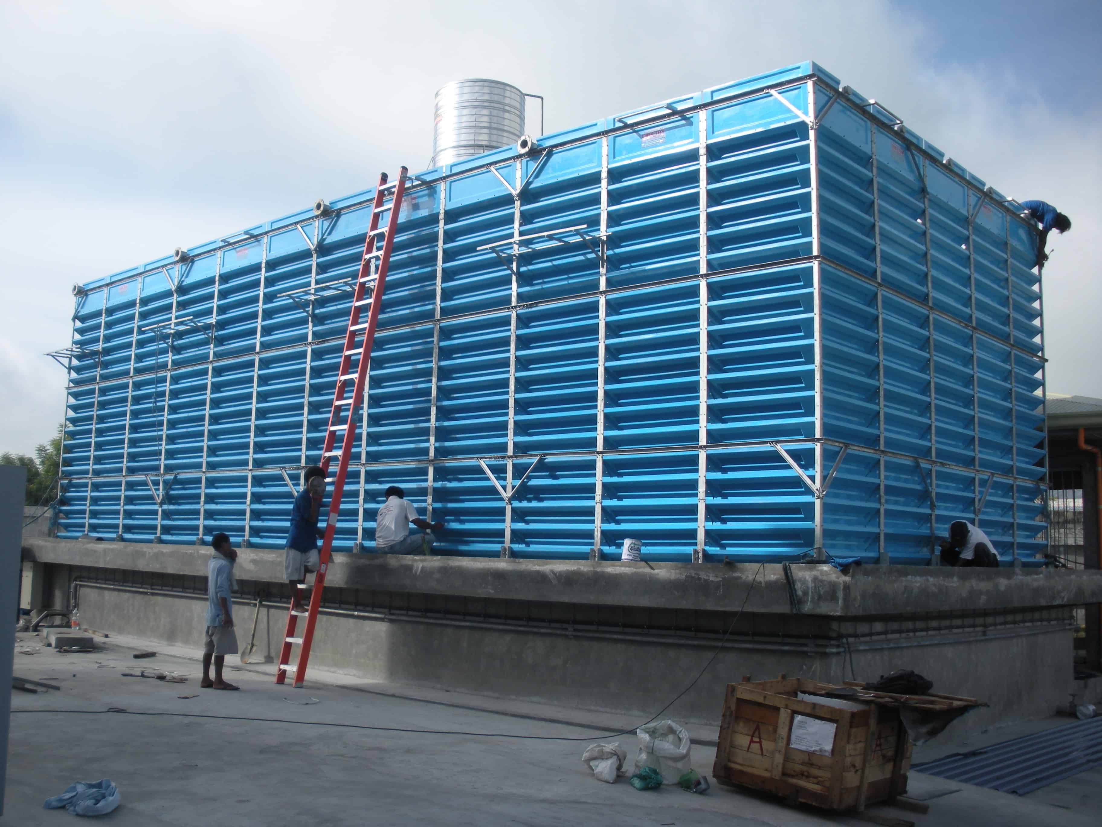 An image for fan-less-fills-less-cooling-tower